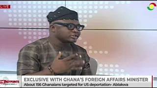 156 Ghanaians have so far been processed for deportation in the USA – Ablakwa