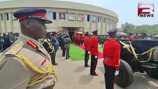 Lieutenant General Arnold Quainoo goes home